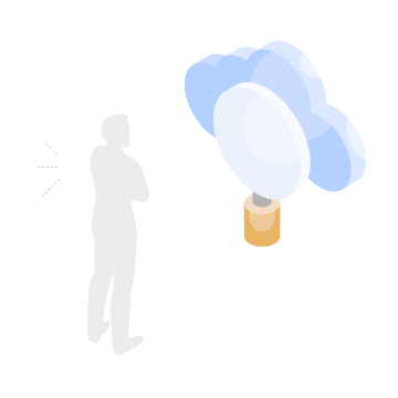 Azure監視体制が整っていない様子のイラスト