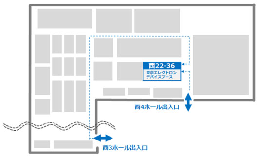 会場地図：西6-8